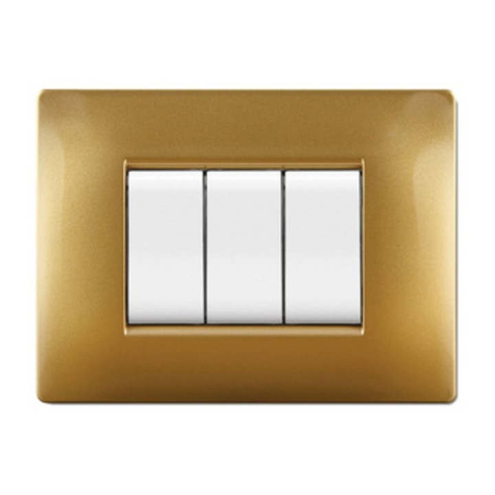 PLACCA LIFE Q LIVING PLAST SABBIA ORO 4P