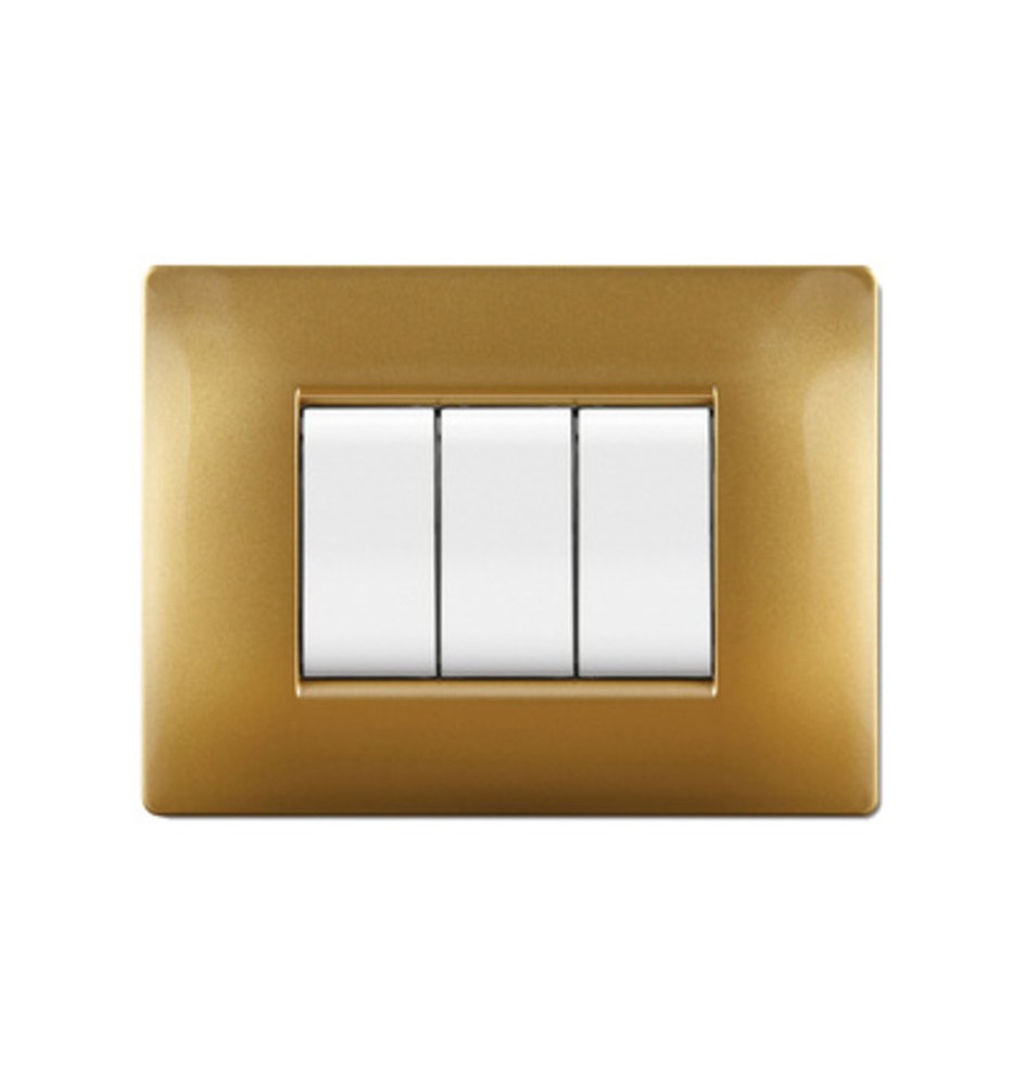 PLACCA LIFE Q LIVING PLAST SABBIA ORO 7P