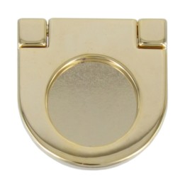 MANIGLIA ZAMA E 3262 INCASSO 36X36 MM ORO LUC