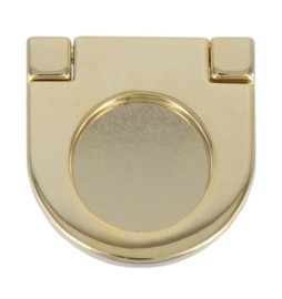 MANIGLIA ZAMA E 3262 INCASSO 36X36 MM ORO LUC