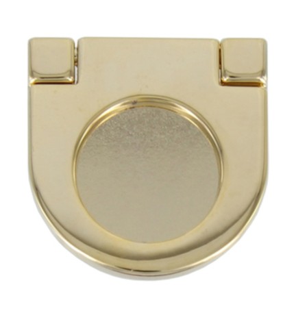 MANIGLIA ZAMA E 3262 INCASSO 36X36 MM ORO LUC