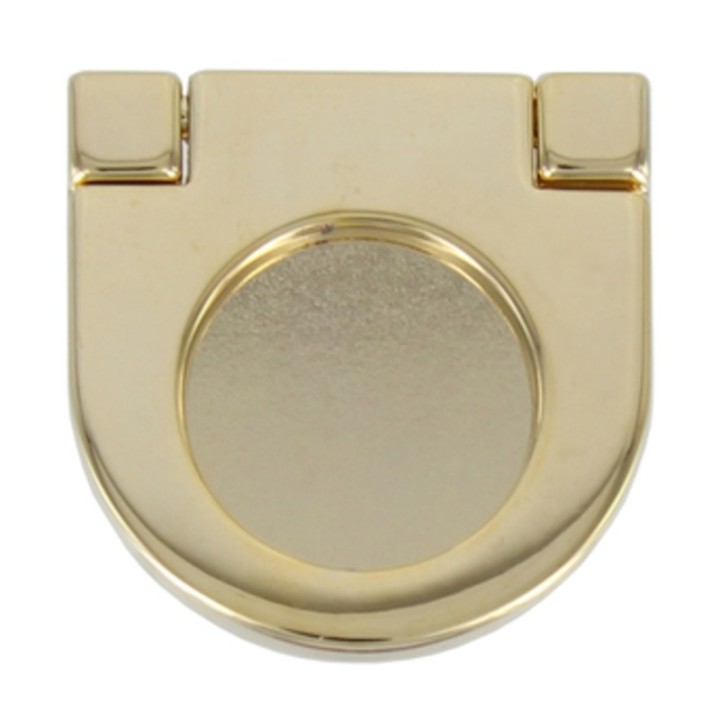 MANIGLIA ZAMA E 3262 INCASSO 36X36 MM ORO LUC