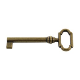 CHIAVE P/MOBILI 33727 27X69 MM OTTONE FLORENCE