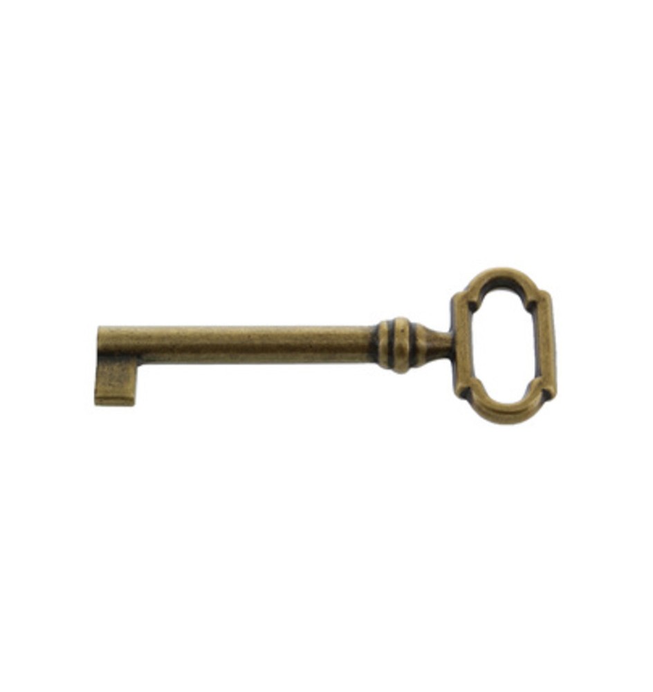 CHIAVE P/MOBILI 33727 27X69 MM OTTONE FLORENCE