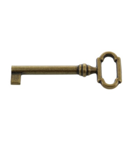 CHIAVE P/MOBILI 33727 27X69 MM OTTONE FLORENCE