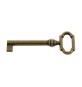 CHIAVE P/MOBILI 33727 27X69 MM OTTONE FLORENCE