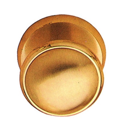 BL POMOLO OTTONE D 70 MM SATINATO