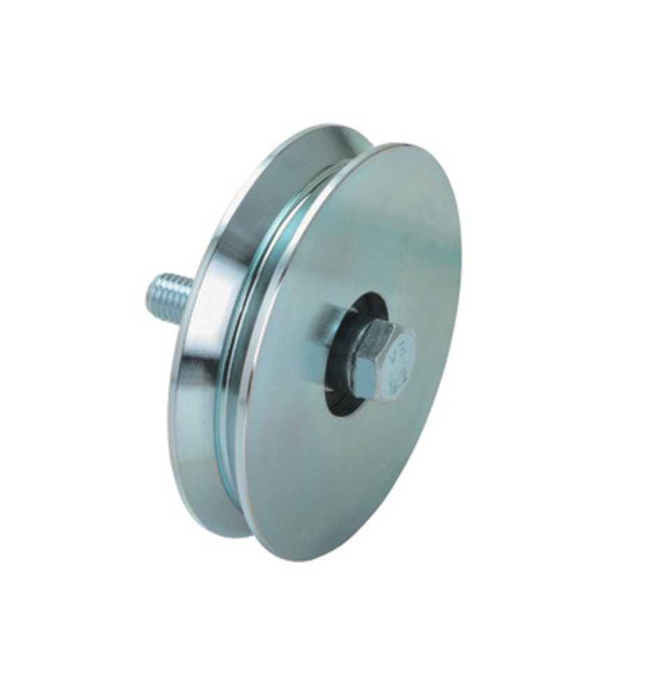 PL RUOTA P/CANC C/BULLONE A 1 CUSC 100 MM