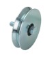 PL RUOTA P/CANC C/BULLONE A 1 CUSC 100 MM