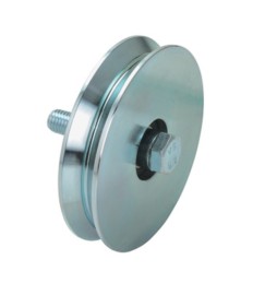 PL RUOTA P/CANC C/BULLONE A 1 CUSC 120 MM
