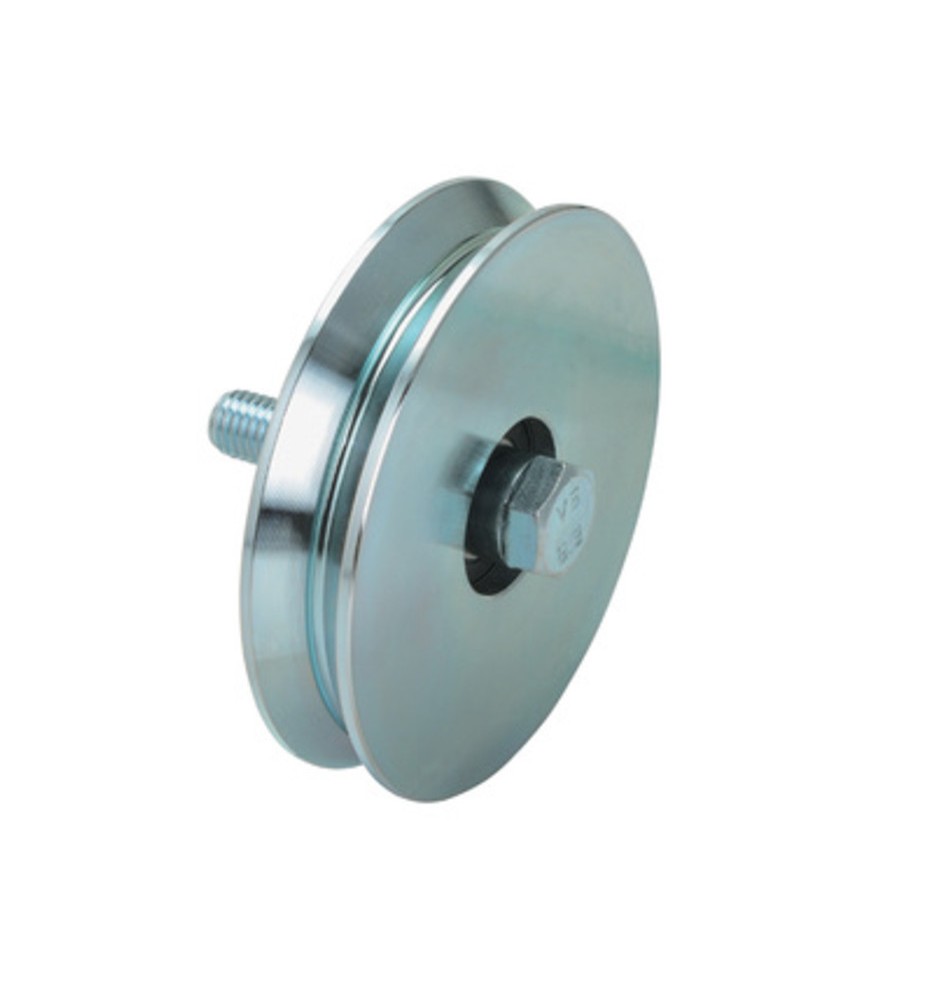 PL RUOTA P/CANC C/BULLONE A 1 CUSC 120 MM