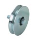PL RUOTA P/CANC C/BULLONE A 1 CUSC 120 MM