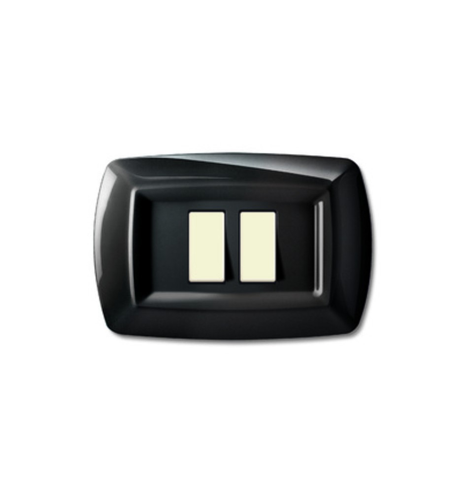 TONDO PLACCA MAGIC PLAST 2P RAVVICINATI NERO