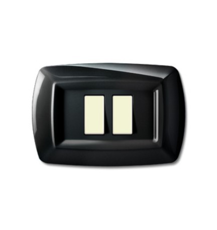 TONDO PLACCA MAGIC PLAST 2P RAVVICINATI NERO