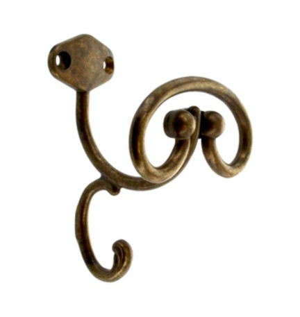 BL APPENDIABITI ANTICATO 43007 75X106 MM OTTONE*