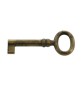 BL CHIAVE P/MOBILI 33718 24X56 MM OTTONE ANTICAT
