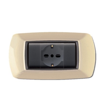 PLACCA LIFE LIVING PLAST AVORIO 4P