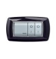 PLACCA LIFE LIVING PLAST NERO GLITTERING 4P