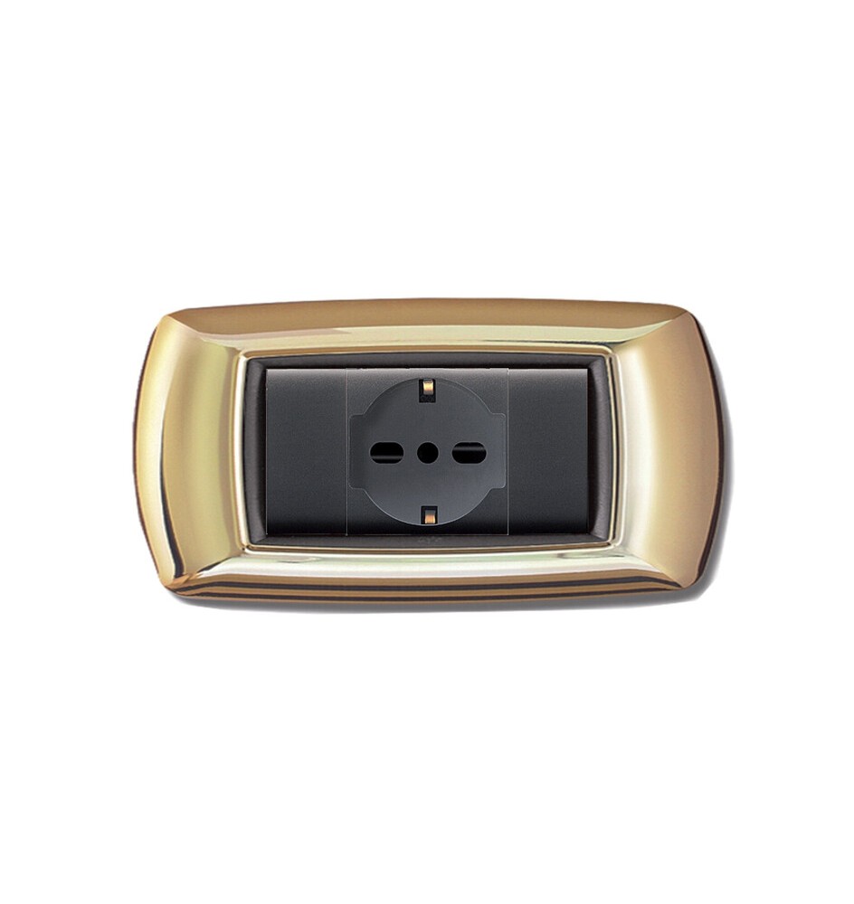PLACCA LIFE LIVING PLAST ORO 4P