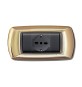 PLACCA LIFE LIVING PLAST ORO 4P