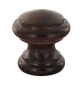 POMOLO IN LEGNO NOCE 114B D 30 MM