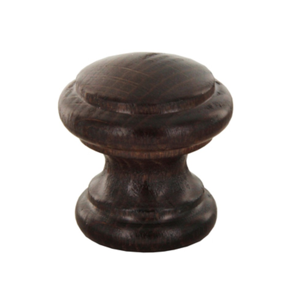 POMOLO IN LEGNO NOCE 114A D 38 MM