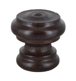 POMOLO IN LEGNO NOCE 102C D 30 MM