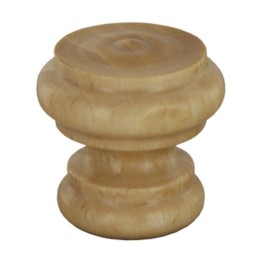 POMOLO IN LEGNO NATURALE 102C D 30 MM