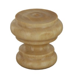POMOLO IN LEGNO NATURALE 102C D 30 MM