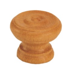 BL POMOLO LEGNO NATURALE 102 D 38 MM 2 PZ
