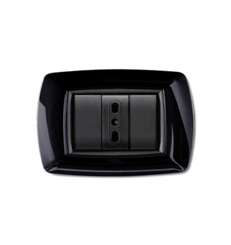 PLACCA LIFE LIVING PLAST NERO 3P