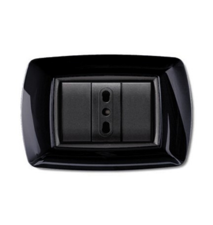 PLACCA LIFE LIVING PLAST NERO 3P
