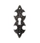 BOCCHETTA P/MOBILI FERRO BATTUTO 305 29X80 MM