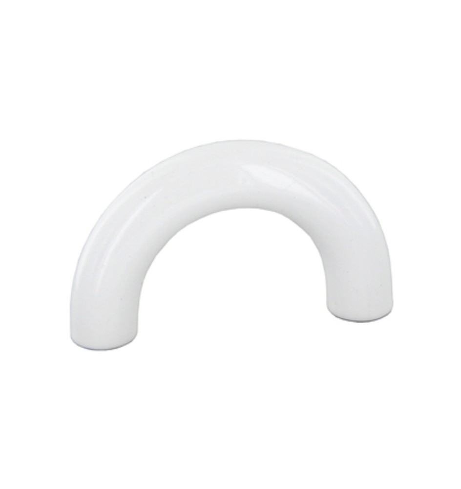 MANIGLIA ZAMA 1121 32 23,5X40 MM BIANCO LUCIDO
