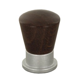 POMOLO CONICO LEGNO OTT 745A D 19 MM NOCE SC