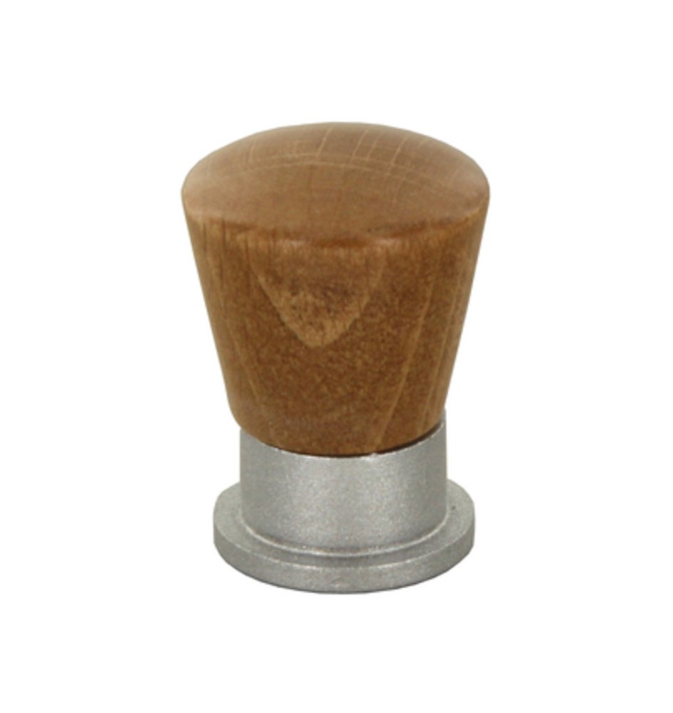 POMOLO CONICO LEGNO OTT 745A D 19 MM NOCE CH*