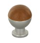 POMOLO SFERICO LEGNO OTT 735B D 18 MM NOCE CH