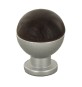 POMOLO SFERICO LEGNO OTT 735B D 18 MM NOCE SCU