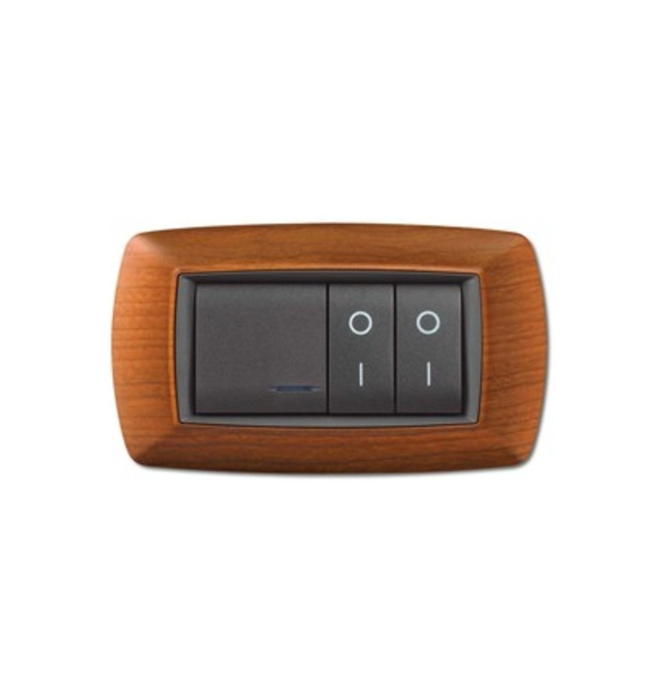 PLACCA LIFE LIVING PLAST LEGNO CHIARO 4P