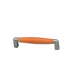 BL MANIGLIA FAGGIO 4090 NOCE NICHEL SAT 96 MM