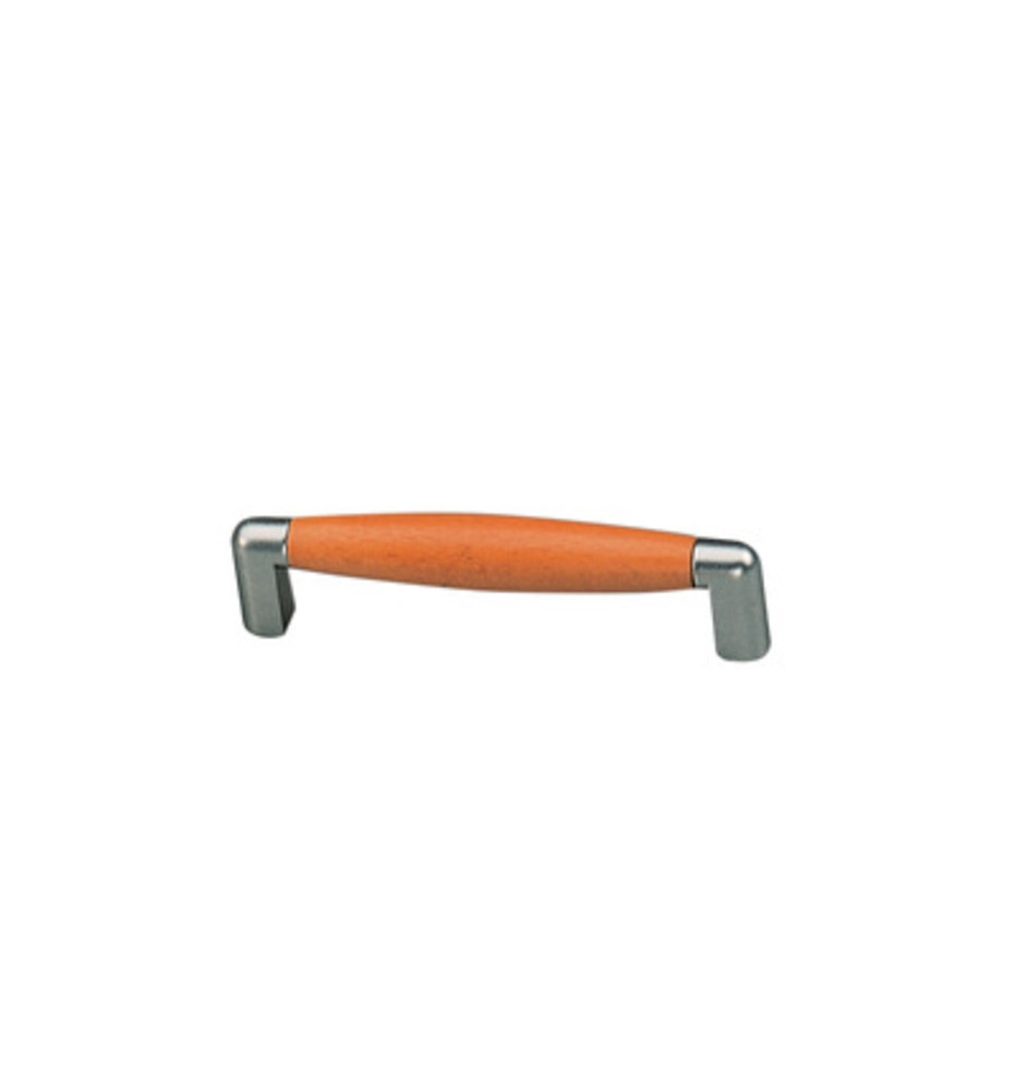 BL MANIGLIA FAGGIO 4090 NOCE NICHEL SAT 128 MM