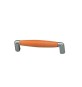 BL MANIGLIA FAGGIO 4090 NOCE NICHEL SAT 128 MM