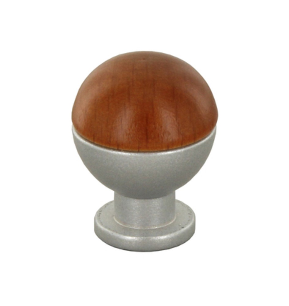 POMOLO SFERICO LEGNO OTT 735B D 18 MM CILIEGIO