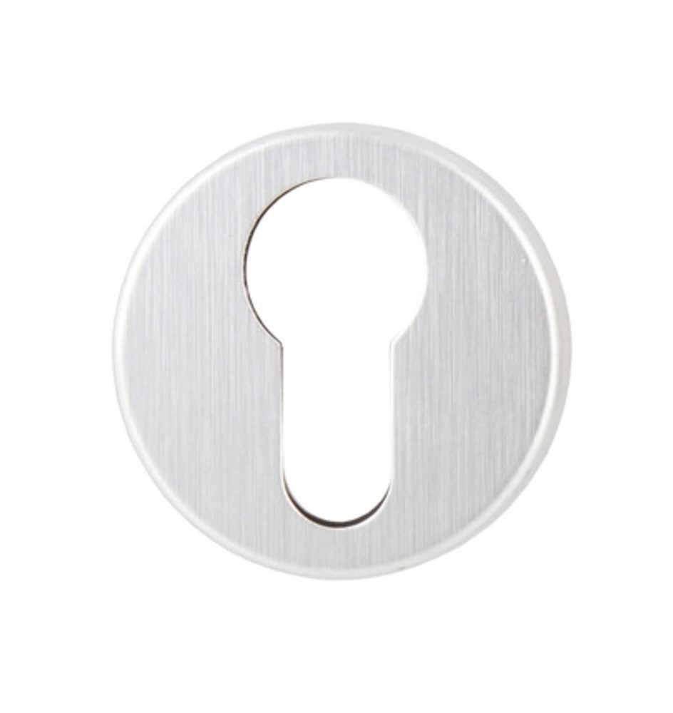 BOCCHETTA TONDA OTTONE FORO YALE CROMO