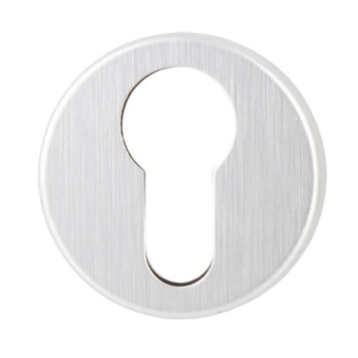 BOCCHETTA TONDA OTTONE FORO YALE CROMO
