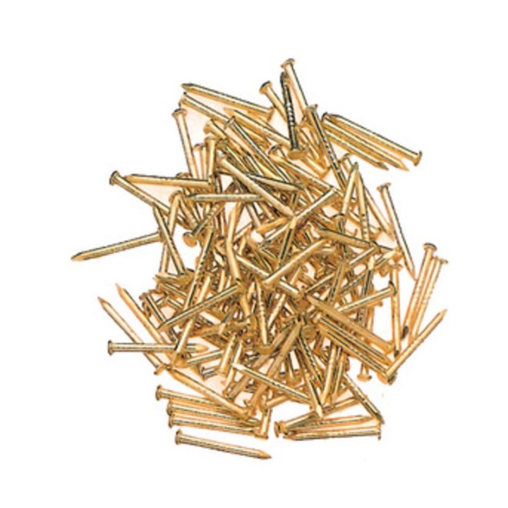 SC CHIODI TB 1,5X12 FERRO OTTONATO 100 PZ*