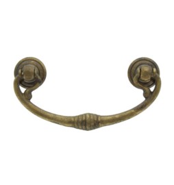 BL MANIGLIA 03027 82X40 MM OTTONE ANTICATO