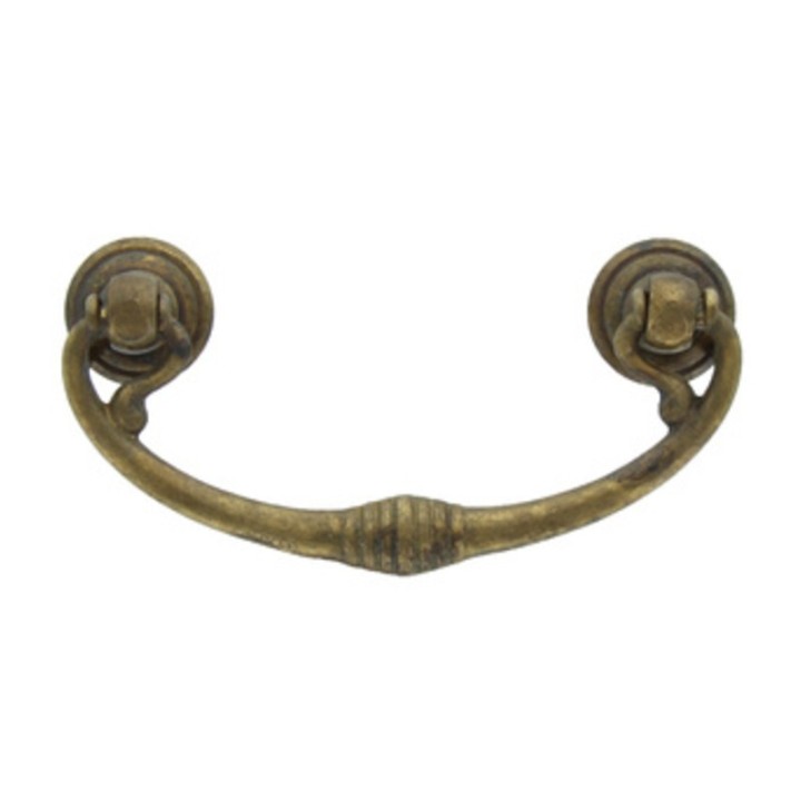 BL MANIGLIA 03027 82X40 MM OTTONE ANTICATO