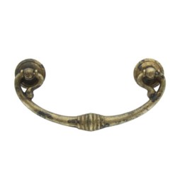 BL MANIGLIA 03027 121X58 MM OTTONE ANTICATO