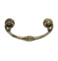 BL MANIGLIA 03027 121X58 MM OTTONE ANTICATO